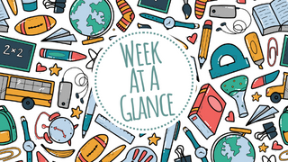  Week At A Glance
